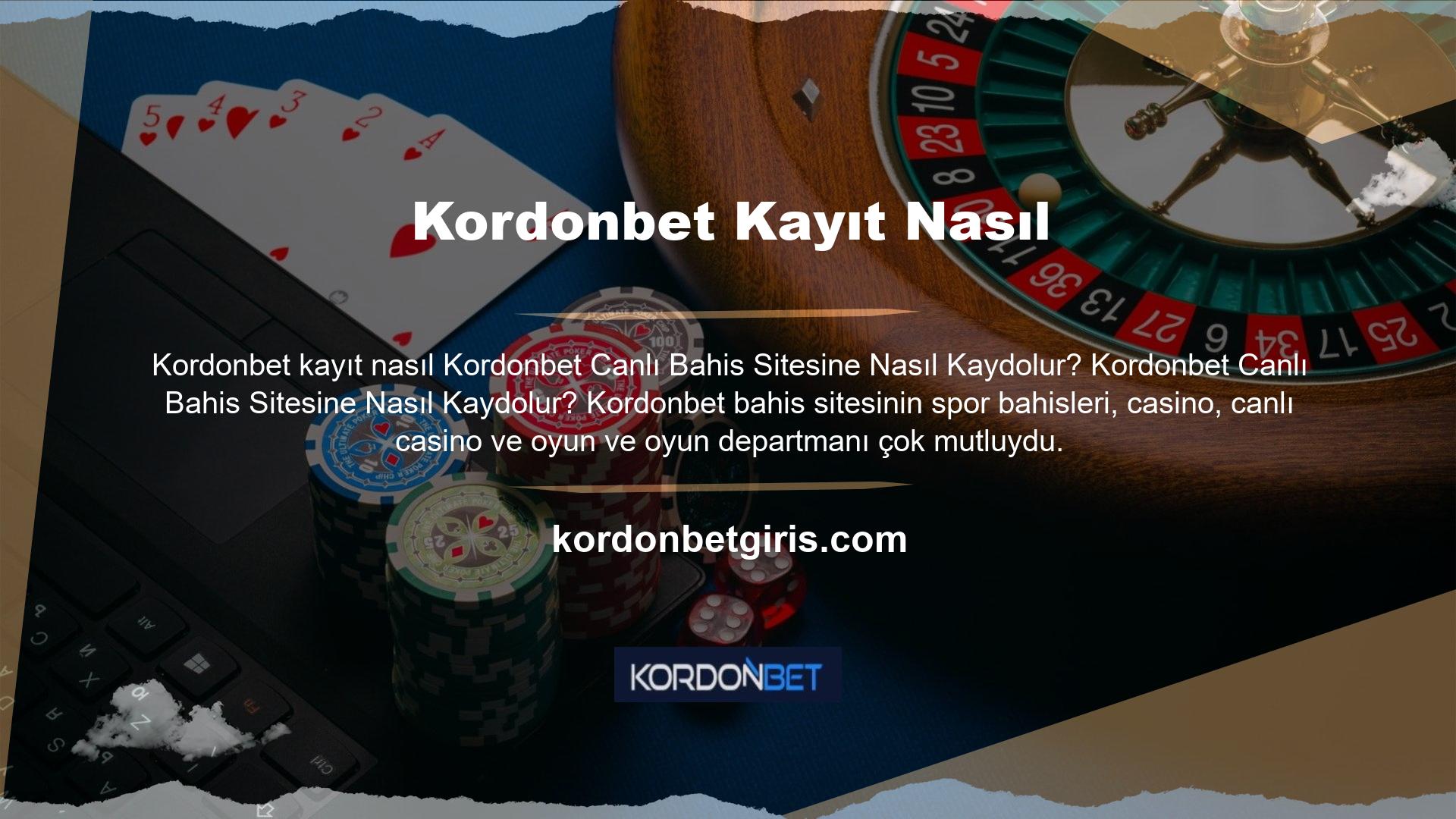 Bu bahis kategorilerinden yararlanarak kazanmak istiyorsanız, güvenilir ve gizli önem veren bir tarayıcıdan Kordonbet bahis sitesine Kordonbet kaydıdır ve ilk sayfada üyelik kayıt formunu tamamladıktan sonra, kayıt süreciniz 24 saat içinde onaylanır